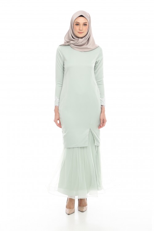 Eloise Kurung Mint Green