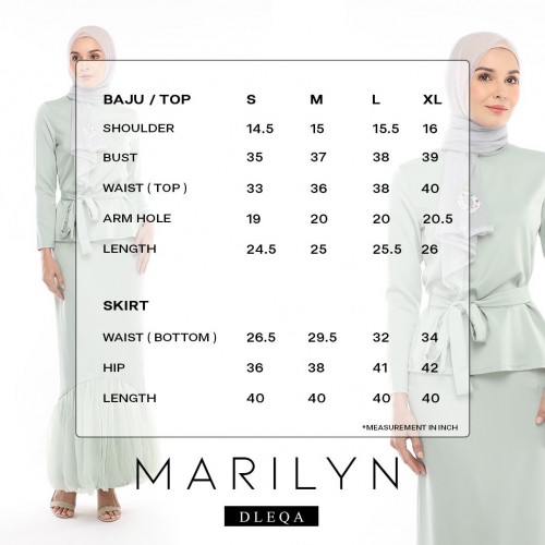 Marilyn Kurung Creme