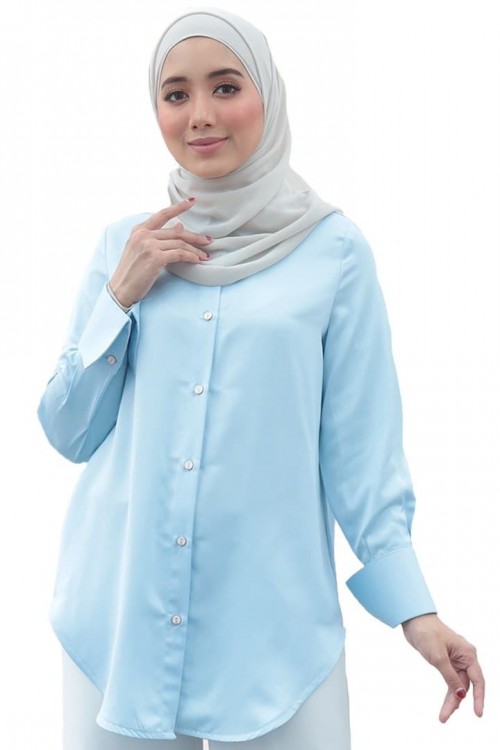 DLEQA LAINEY TOP BABY BLUE