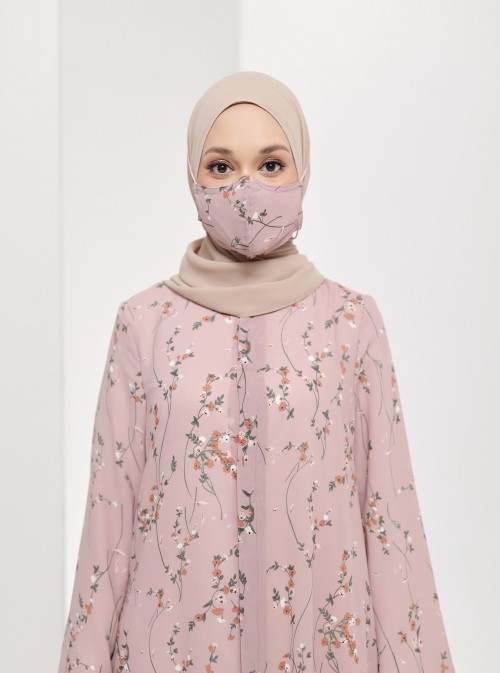 SORAYA MASK - DUSTY PINK