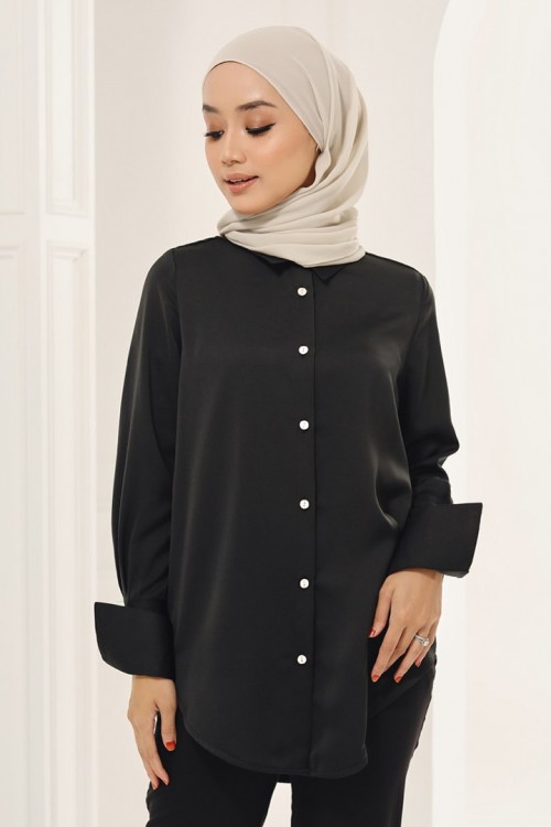 DLEQA LAINEY TOP BLACK