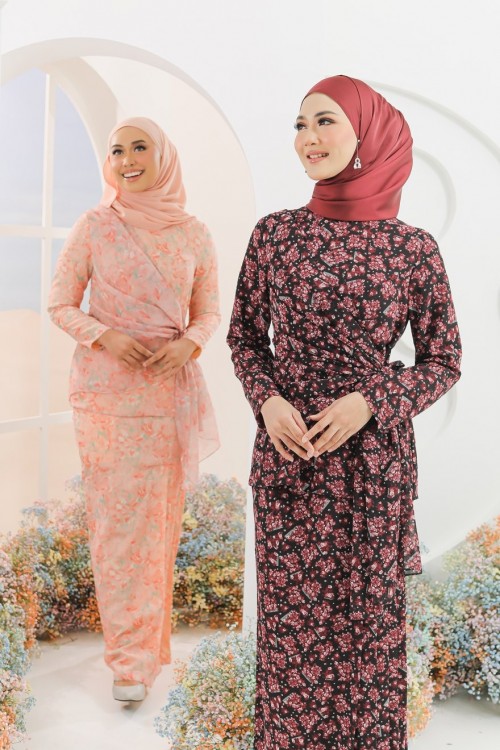 KURUNG SEROJA PEACH AMBER