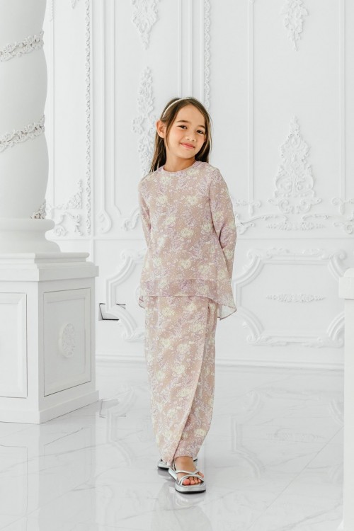 KURUNG AZALEA KIDS - SEPHIA BEIGE