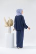 ANNA KURUNG- OXFORD BLUE