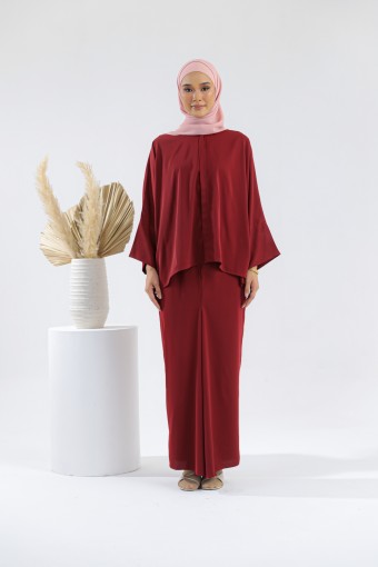 ANNA KURUNG- DEEP MAROON