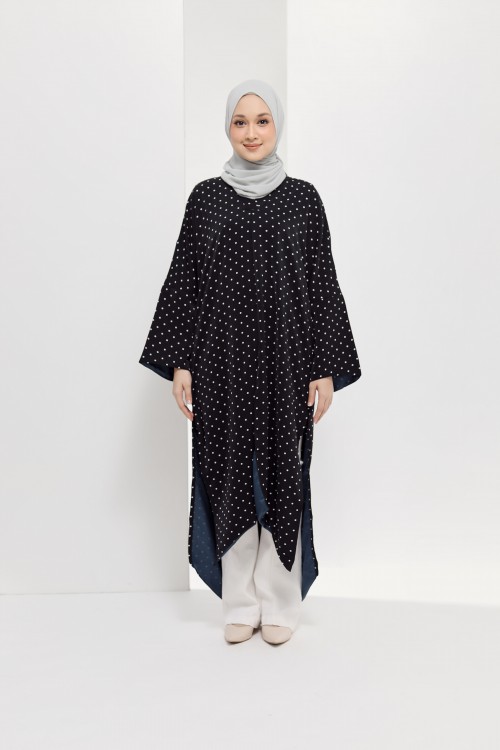 HAYDA KAFTAN BLACK