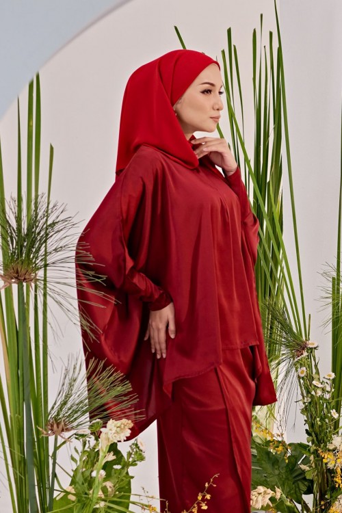 KURUNG BIDARA AISHIA-MAROON