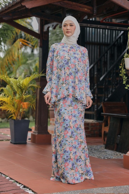 KURUNG MELATI SKY BLUE