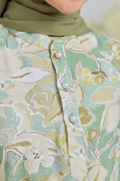KURUNG ARIA LIME CREME