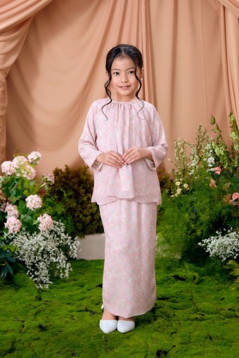 KURUNG LAURA PEONY BLUSH KIDS