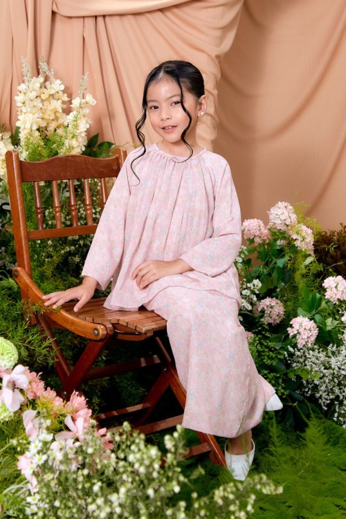 KURUNG LAURA PEONY BLUSH KIDS