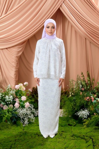 KURUNG LAURA SNOWY LILAC
