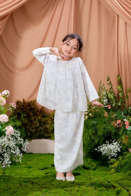 KURUNG LAURA SNOWY LILAC KIDS