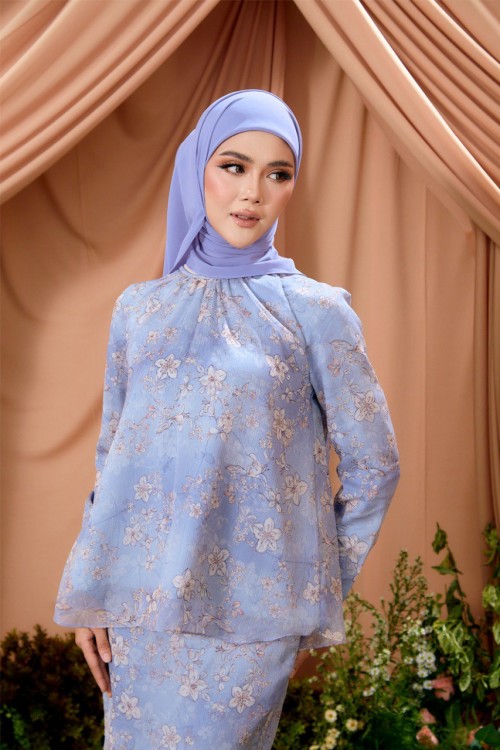 KURUNG LAURA HAZY BLUE