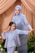 KURUNG LAURA HAZY BLUE KIDS