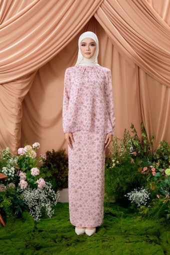 KURUNG LAURA LAVENDAR SPOT