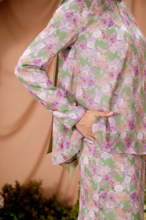 KURUNG LAURA OLIVE SPRING