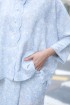 KURUNG DAHLIA BLUE PANSY
