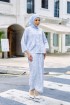 KURUNG DAHLIA BLUE PANSY