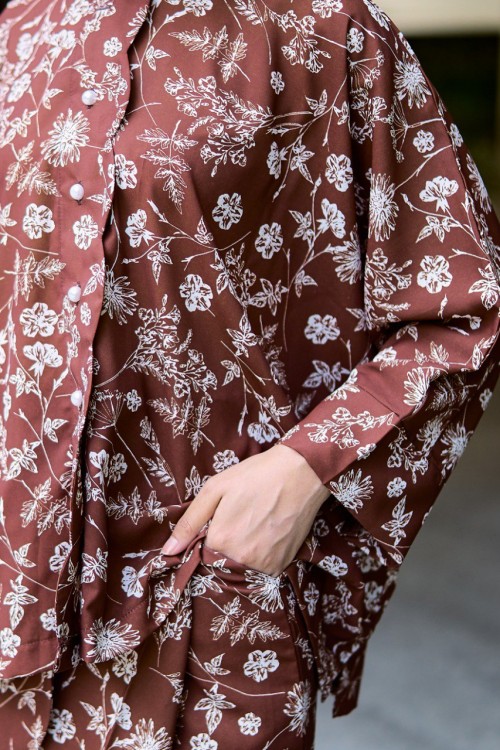 KURUNG DAHLIA COFFEE BLOOM