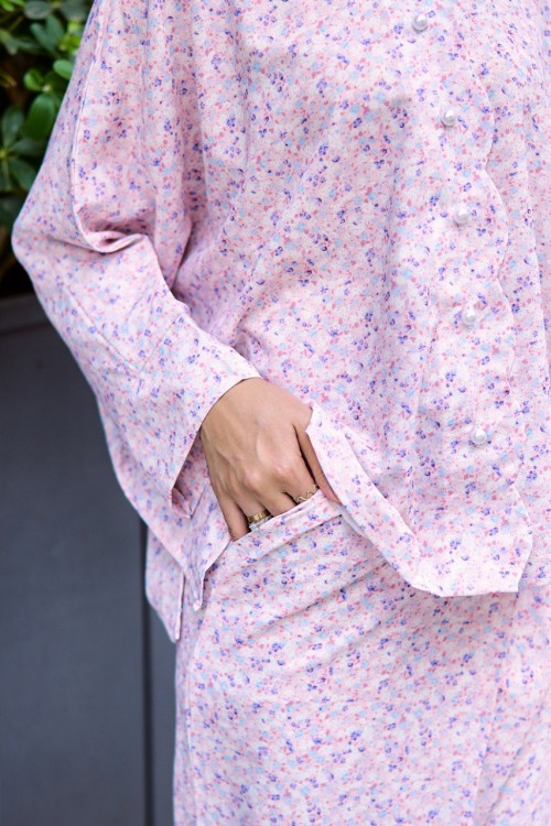 KURUNG DAHLIA SOFT ORCHID