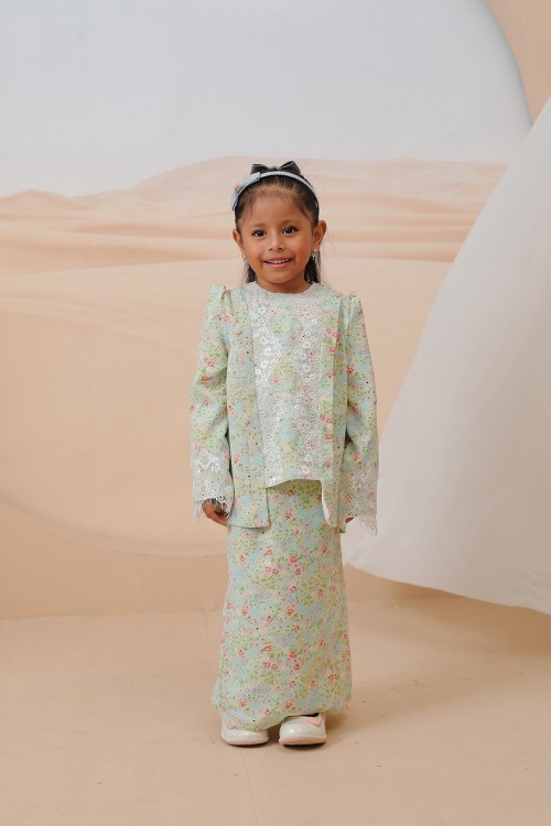 KEBAYA ANOM KIDS AQUA MINT