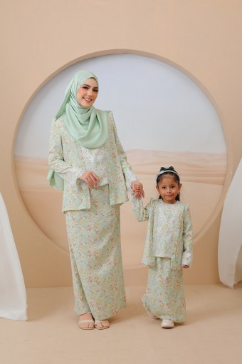 KEBAYA ANOM KIDS AQUA MINT