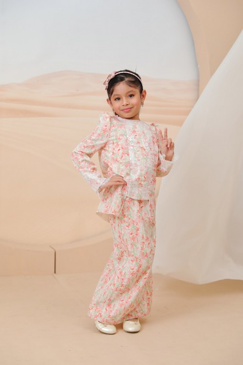 KEBAYA ANOM KIDS PEACHY ROSE