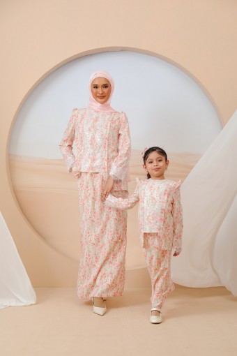 KEBAYA ANOM KIDS PEACHY ROSE