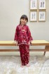KURUNG MELUR KID MAROON PINK