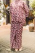 KURUNG DAHLIA DEEP BURGUNDY
