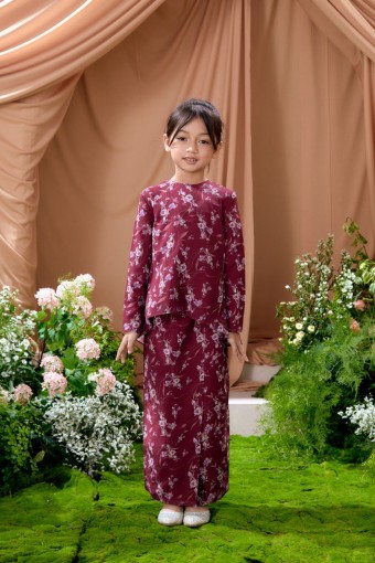 KURUNG AZALEA DARK RUBY KIDS