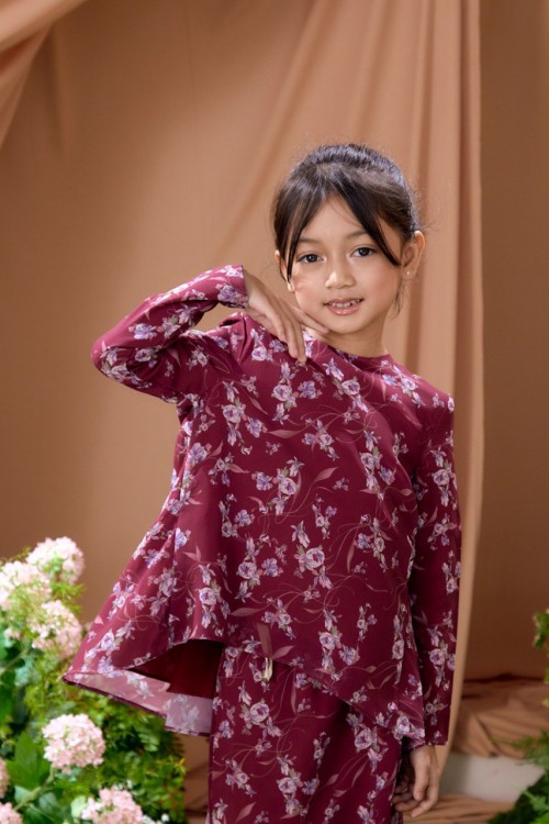 KURUNG AZALEA DARK RUBY KIDS