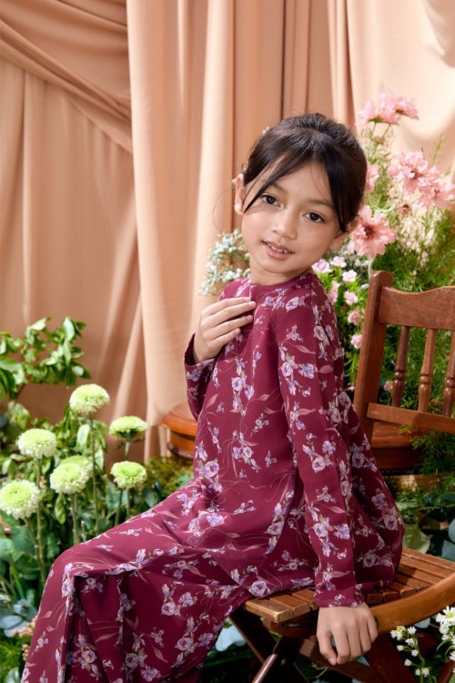 KURUNG AZALEA DARK RUBY KIDS