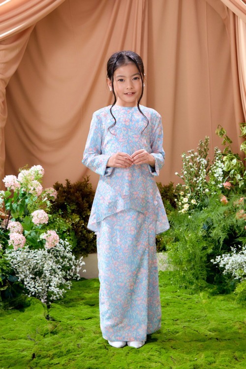 KURUNG AZALEA DREAMY BLUE KIDS