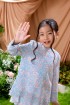 KURUNG AZALEA DREAMY BLUE KIDS