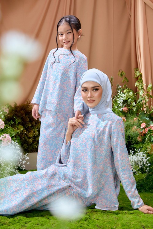 KURUNG AZALEA DREAMY BLUE KIDS