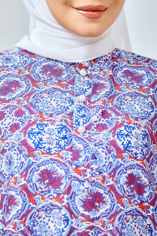 KURUNG ARIA AZURE MOSAIC