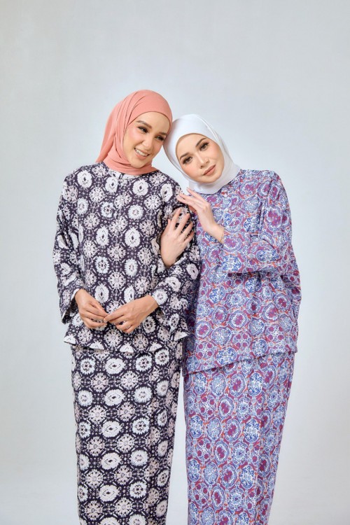 KURUNG ARIA AZURE MOSAIC