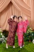 KURUNG ARIA PLUM RED KIDS