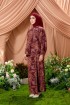 KURUNG ARIA PLUM RED