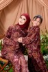 KURUNG ARIA PLUM RED KIDS