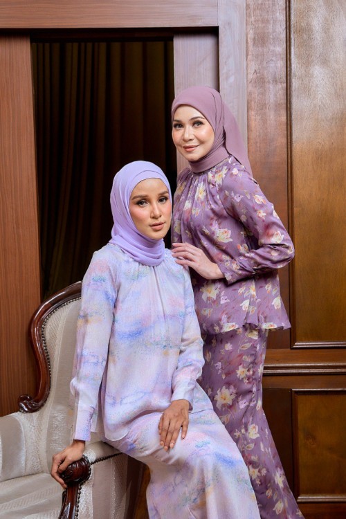 KURUNG LAURA PLUM BLOSSOM