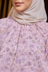 KURUNG LAURA LAVENDER SPOTS