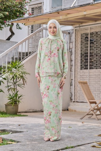 KURUNG LAURA GREEN GLOW KURUNG LAURA GREEN GLOW
