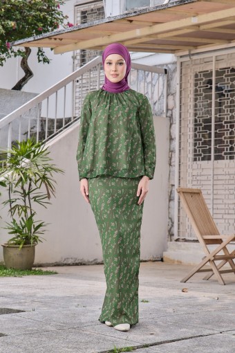 KURUNG LAURA PINE GREEN KURUNG LAURA PINE GREEN