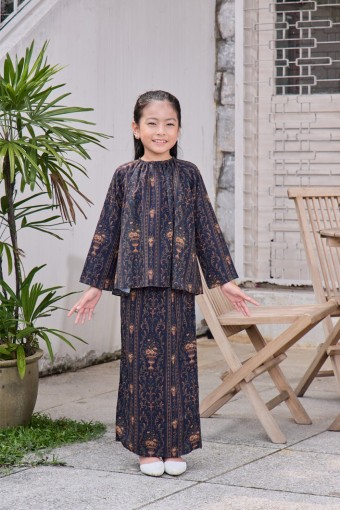 KURUNG LAURA RICH BLUE KIDS KURUNG LAURA RICH BLUE KIDS