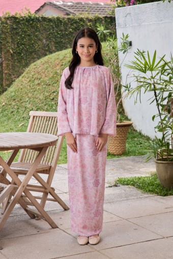 KURUNG LAURA SHELL PINK KIDS KURUNG LAURA SHELL PINK KIDS