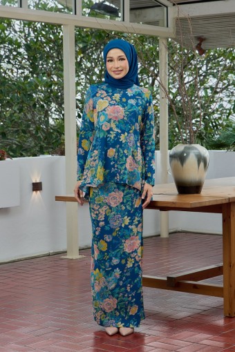 KURUNG AZALEA DAZY TEAL KURUNG AZALEA DAZY TEAL